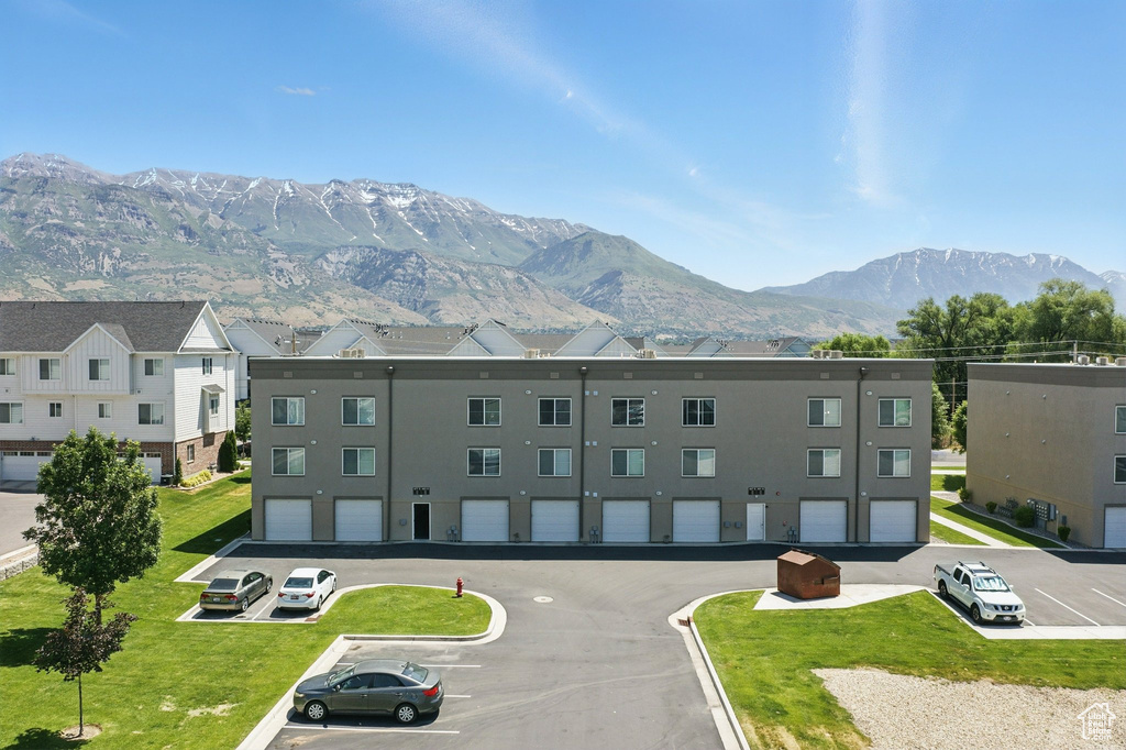 View of mountain background