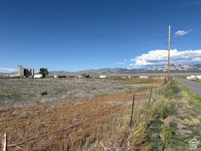 Mountain view featuring rural landscape