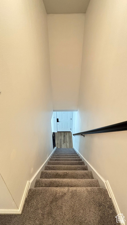 View of staircase