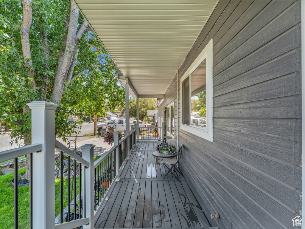 View of porch