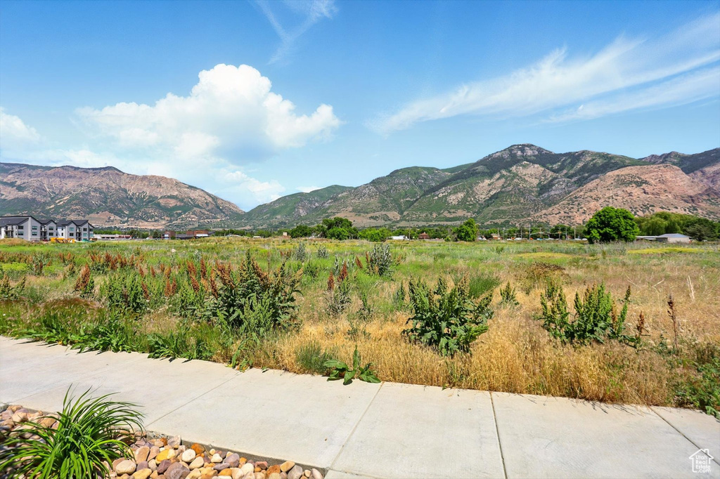 View of mountain backdrop