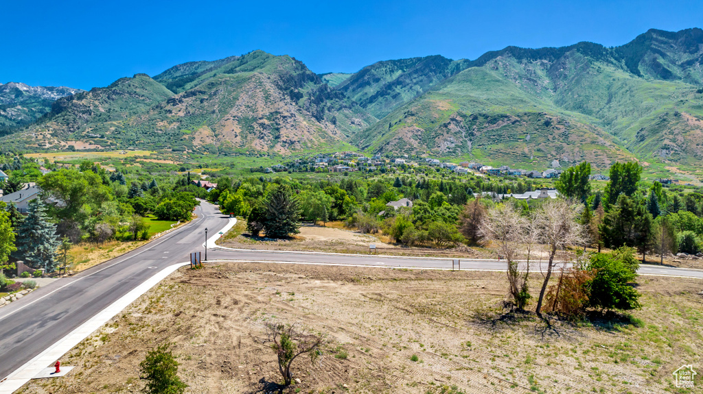 View of mountain backdrop