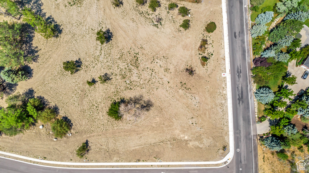 Aerial overview of property's location featuring a desert landscape and rural landscape
