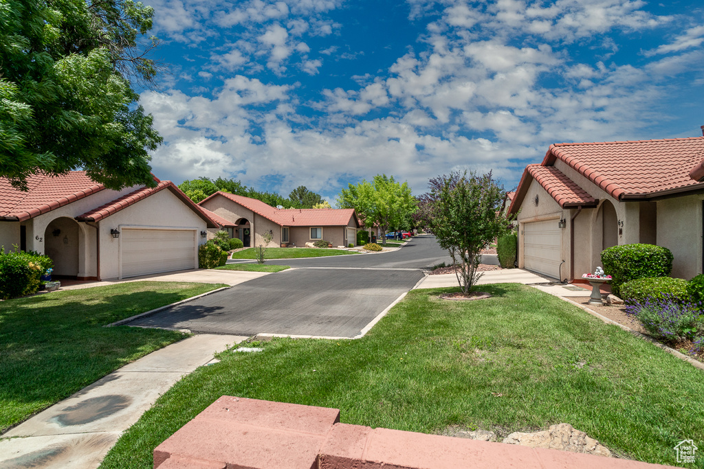 View of street with a residential view