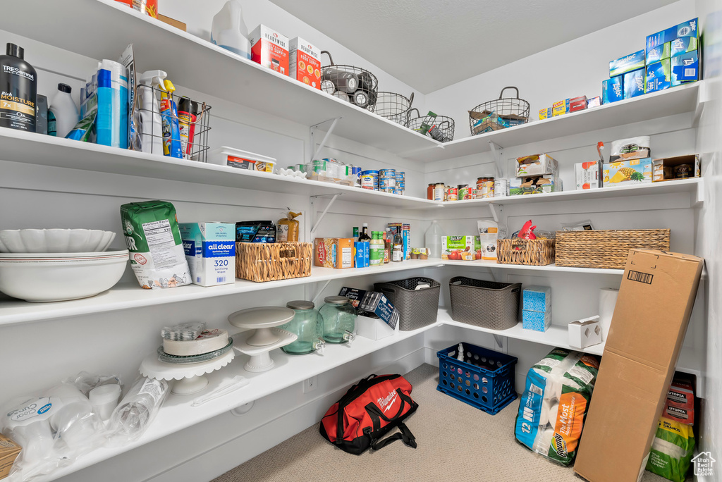 View of storage area