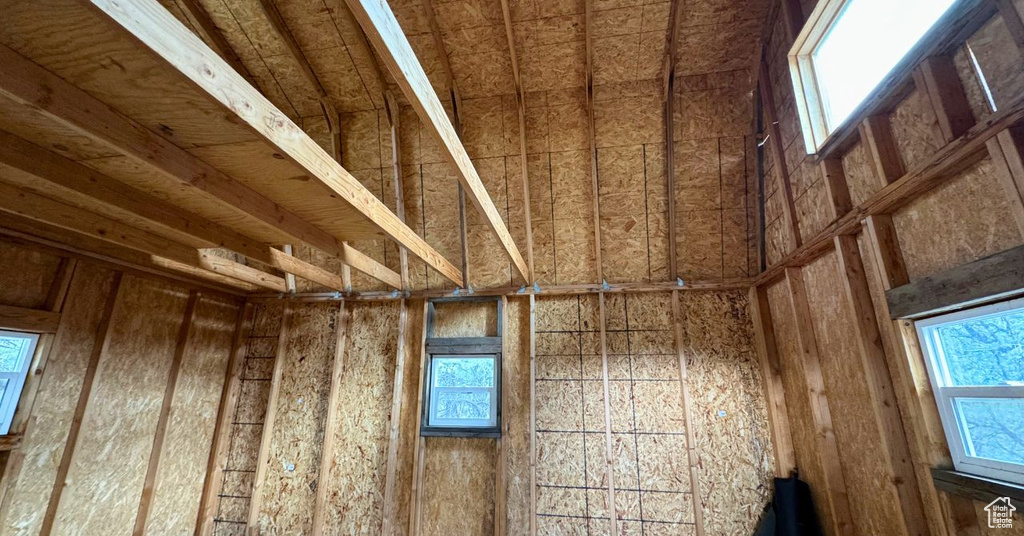 View of storage room