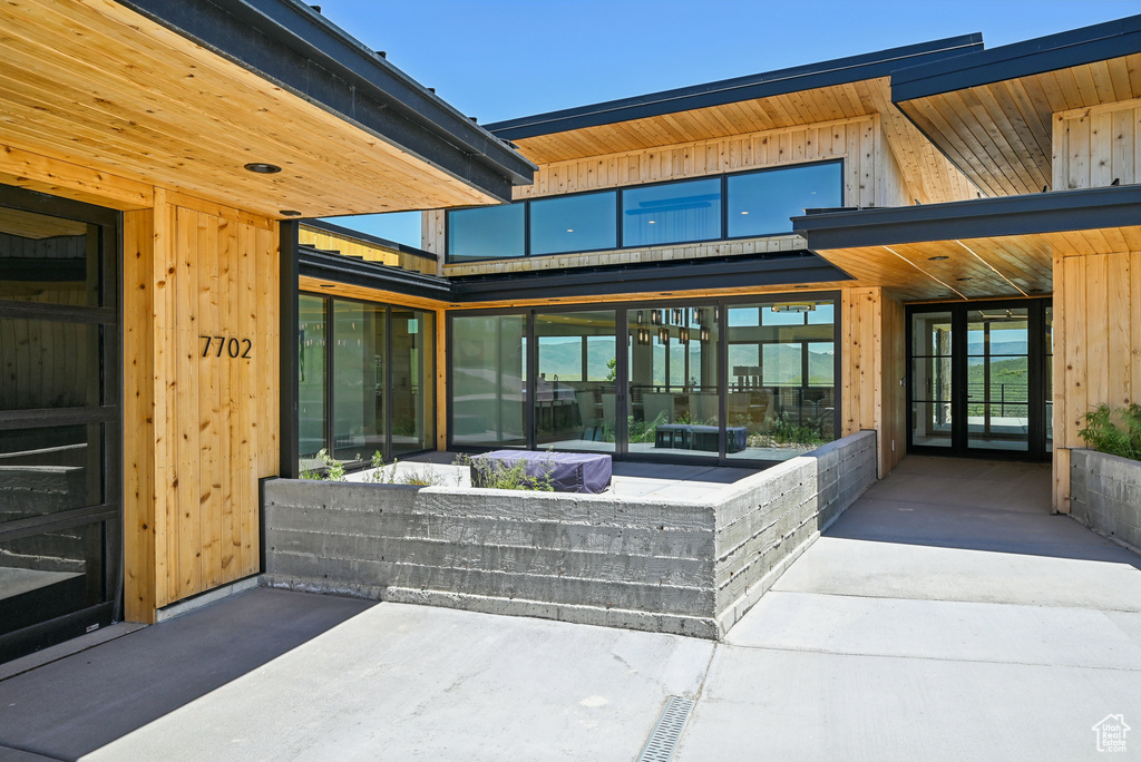 View of entrance to property