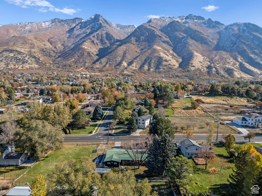 View of mountain backdrop