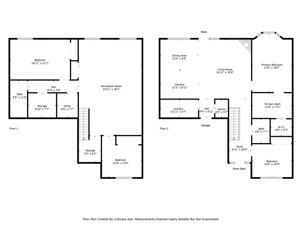 View of room layout
