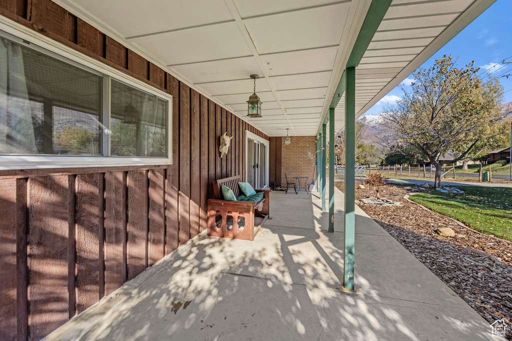 View of porch
