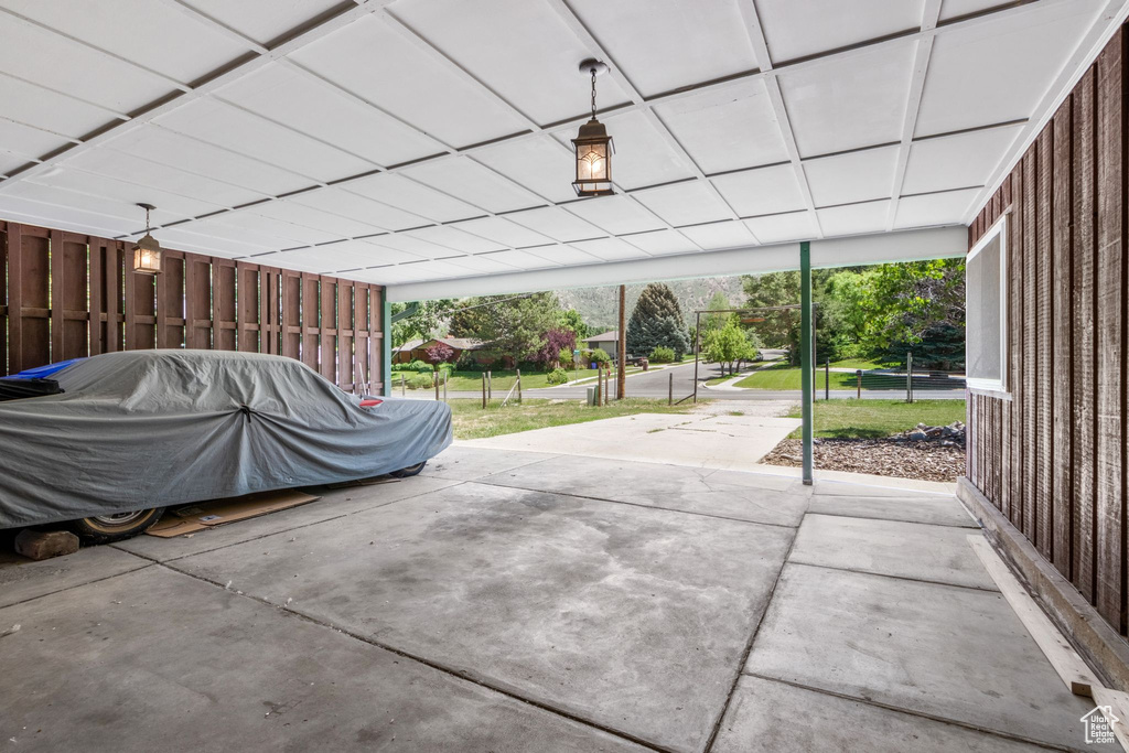 View of patio
