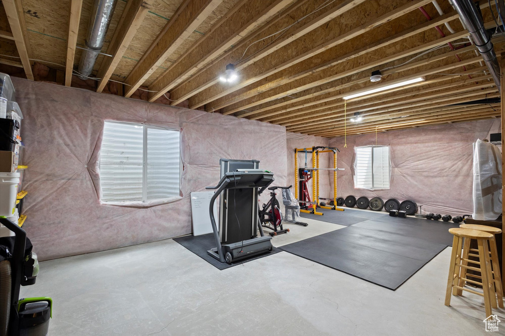 View of exercise area