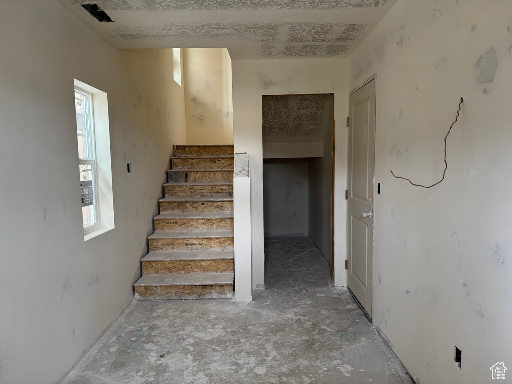 View of stairs