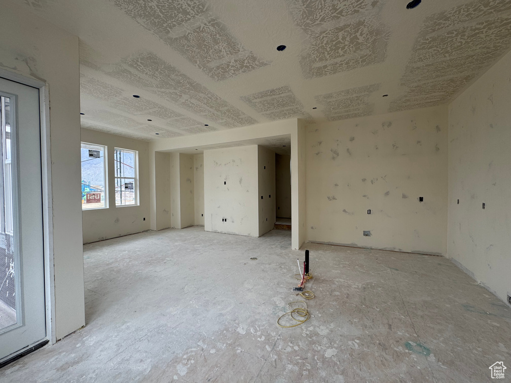 View of spare room