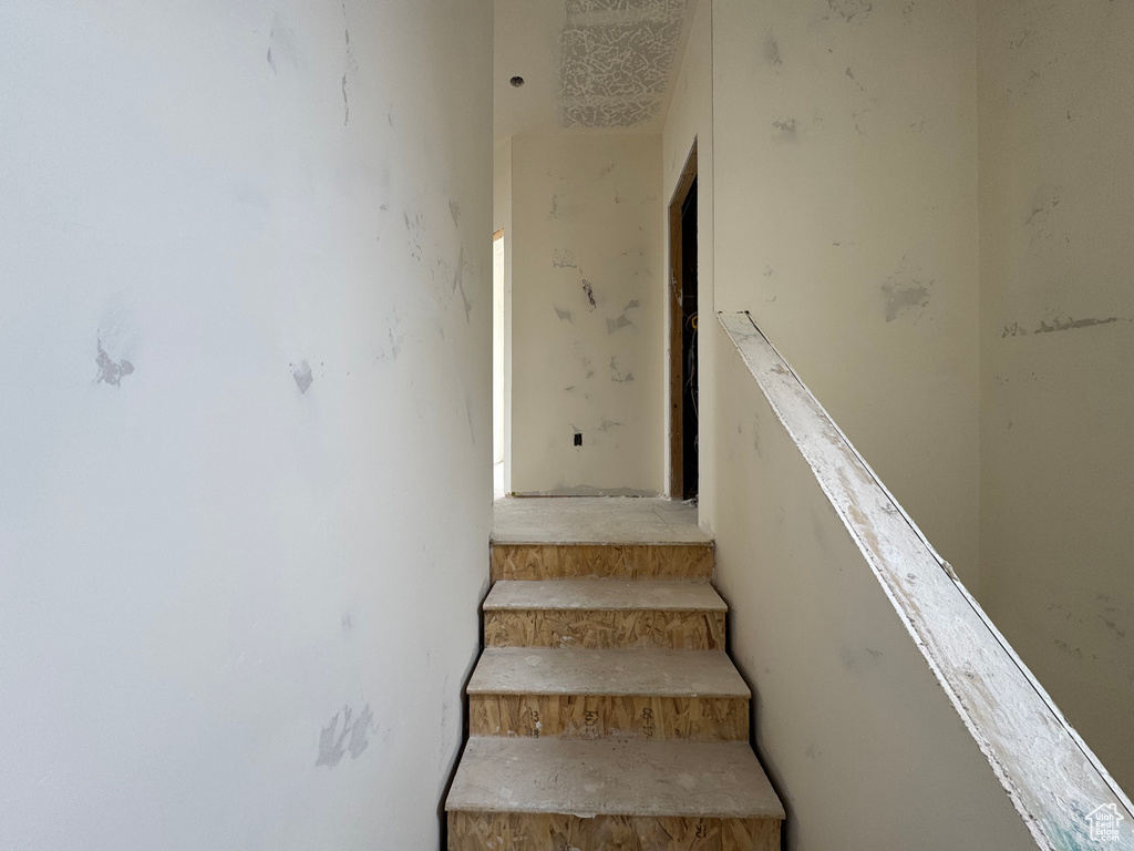 View of stairs