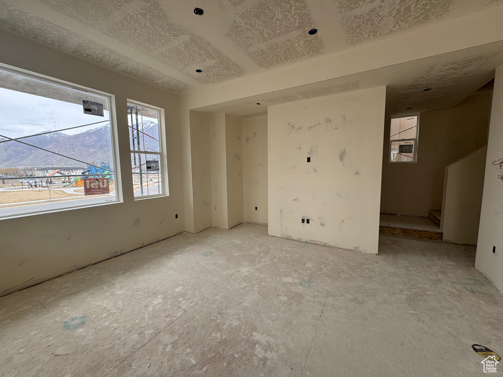 View of spare room