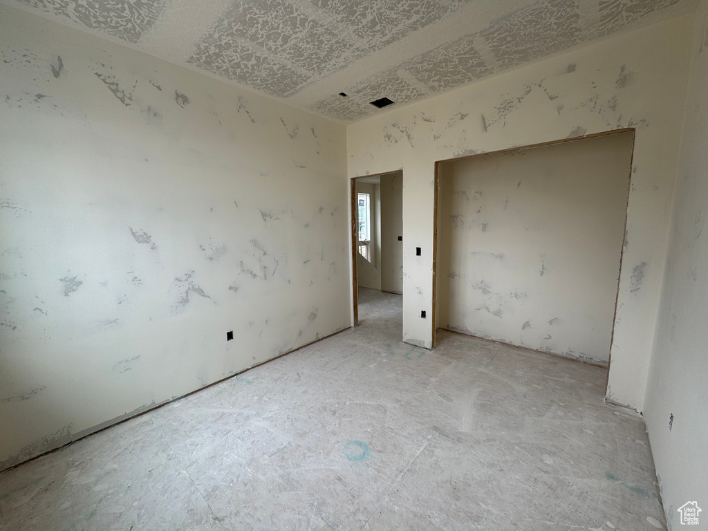 View of unfurnished bedroom