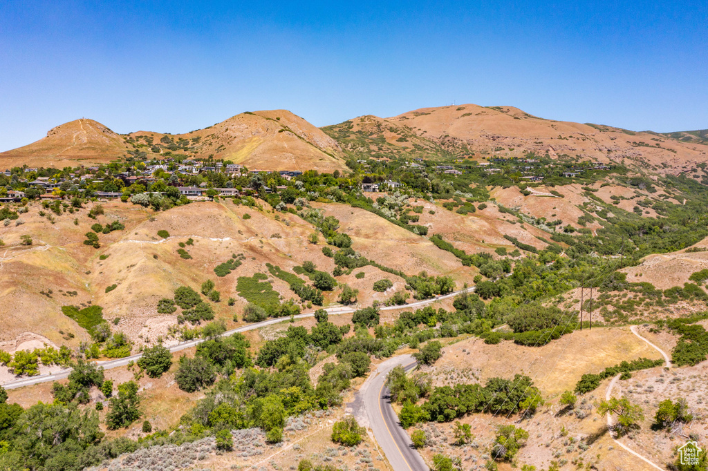 View of mountain backdrop