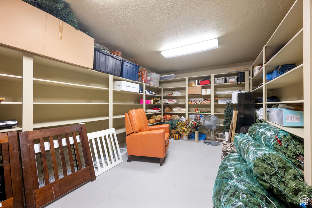 View of storage area