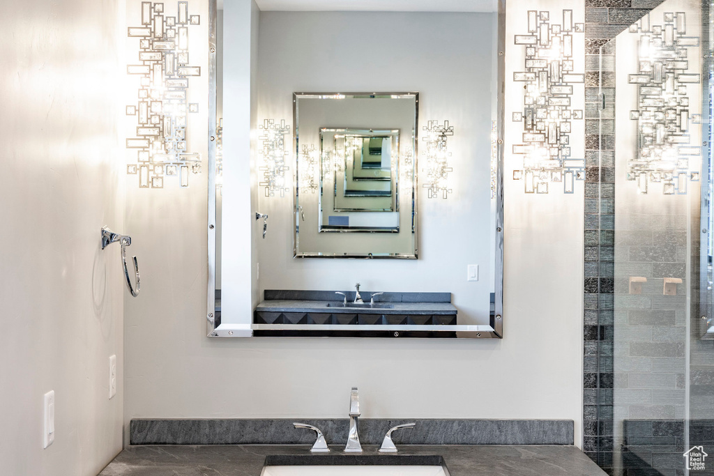 Bathroom with a sink
