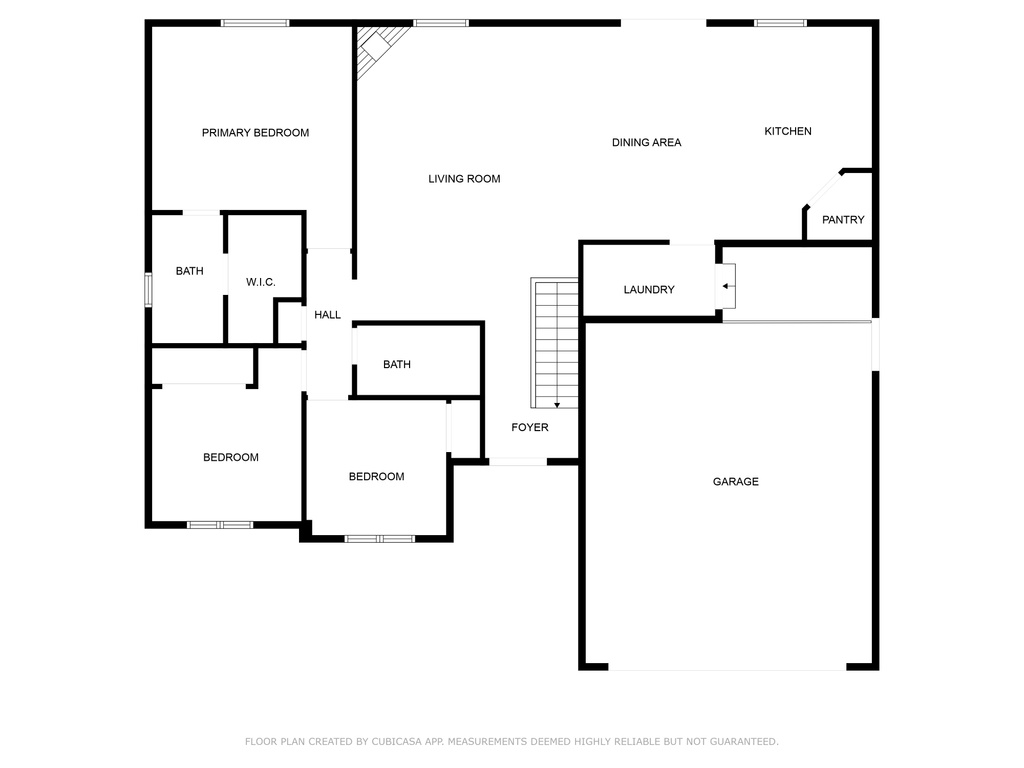 View of room layout