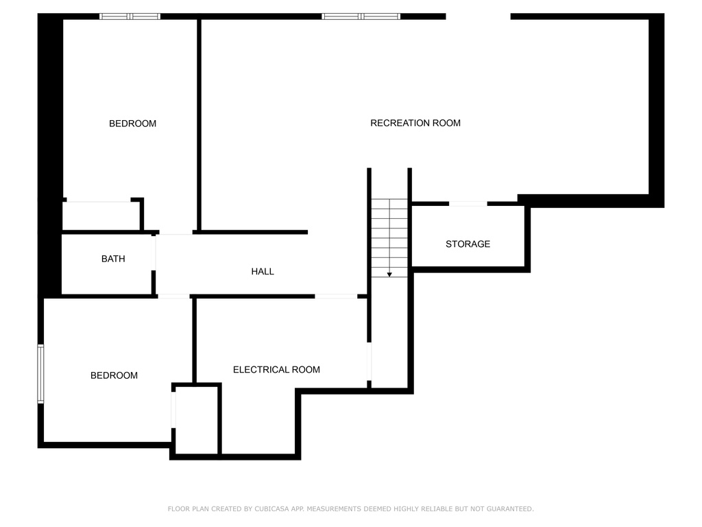 View of home floor plan