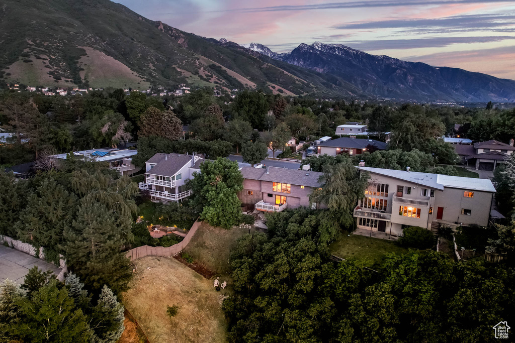 View of property location with a mountain backdrop
