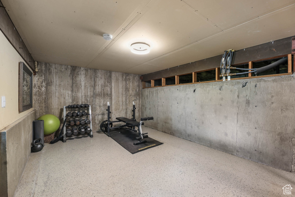 View of exercise room