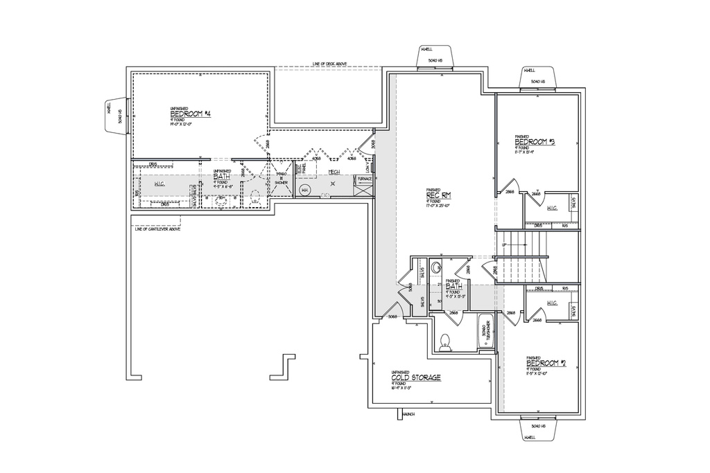 View of floor plan / room layout