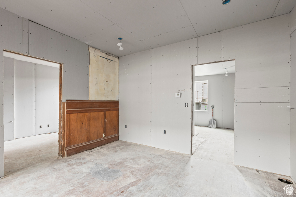 View of unfurnished bedroom