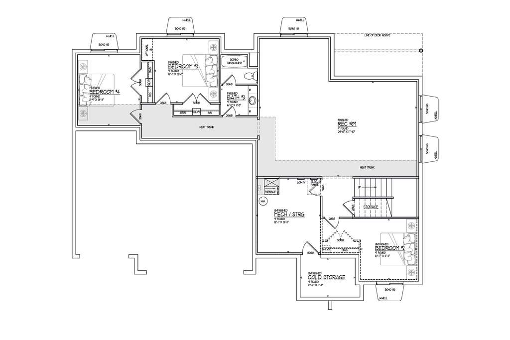 View of floor plan / room layout