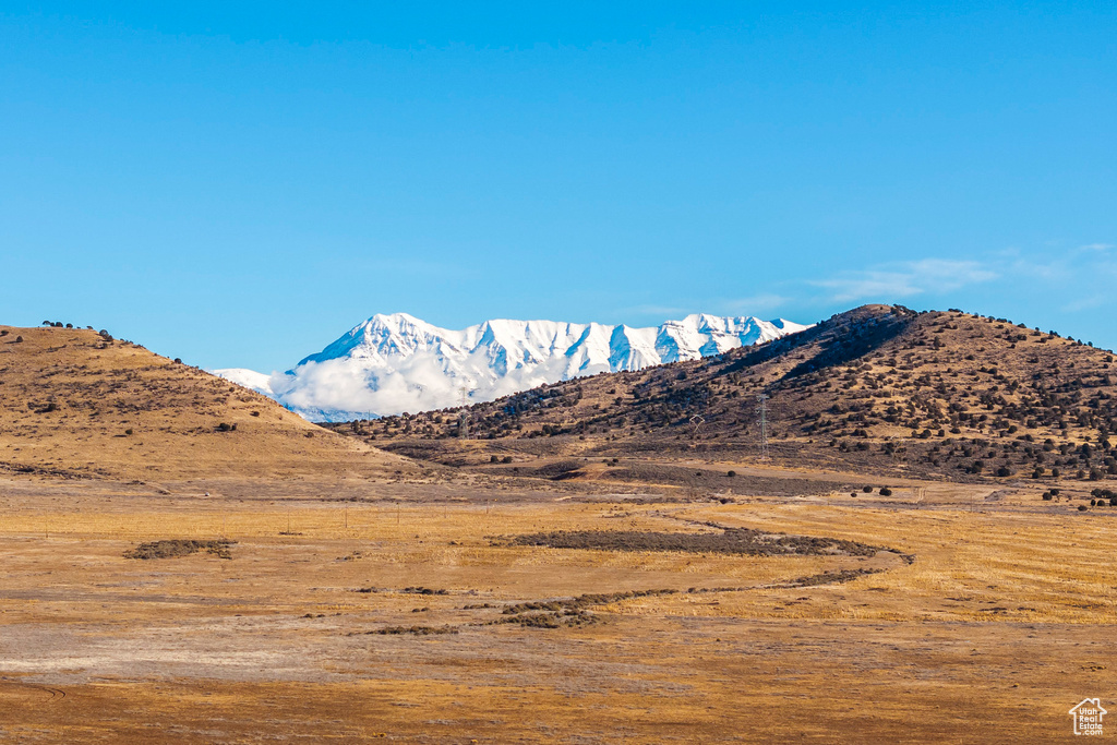 View of mountain background