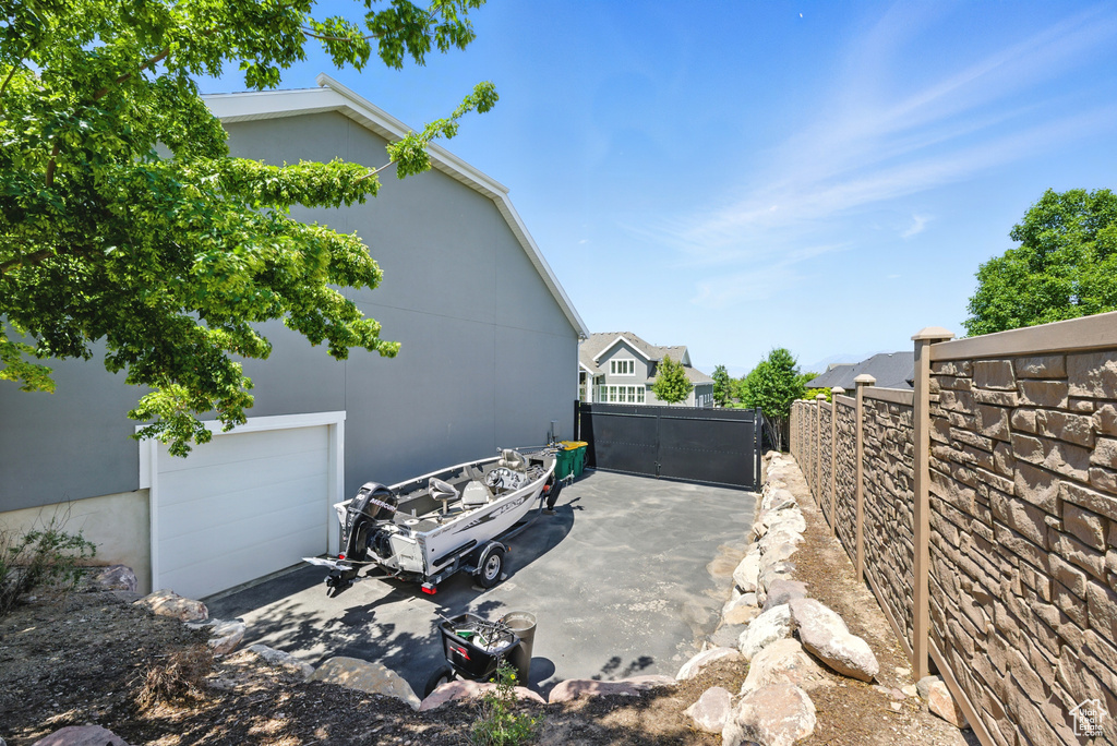 View of side of home