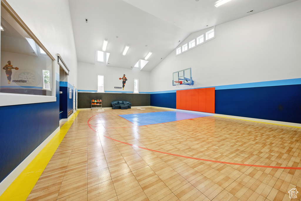View of sport court with community basketball court