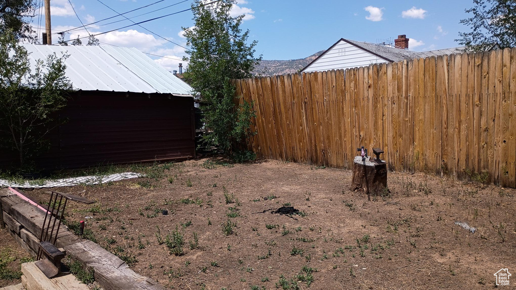 View of yard