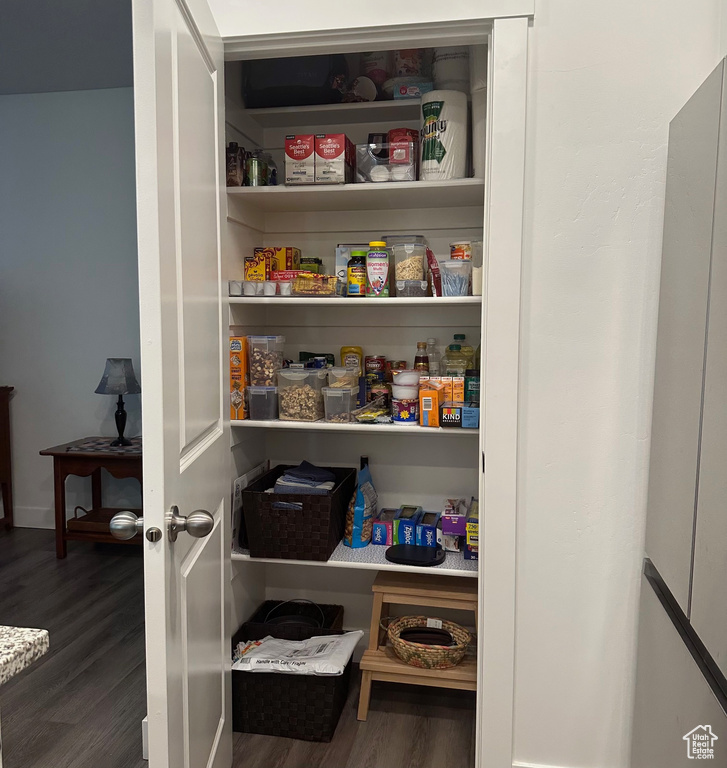 View of pantry
