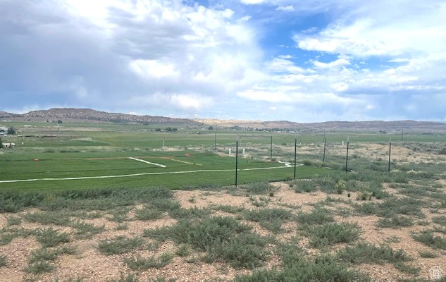 Mountain view featuring rural landscape