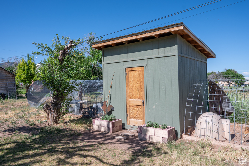 View of shed