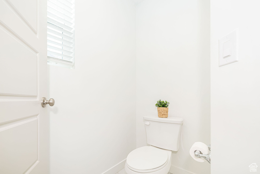 Bathroom with baseboards