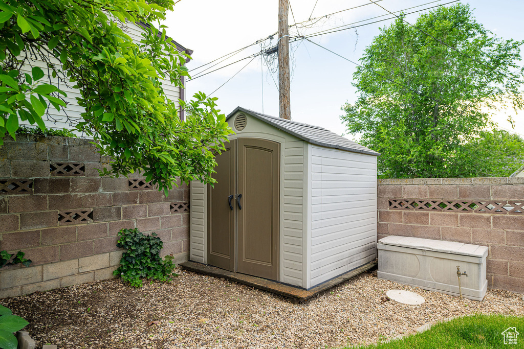 View of shed