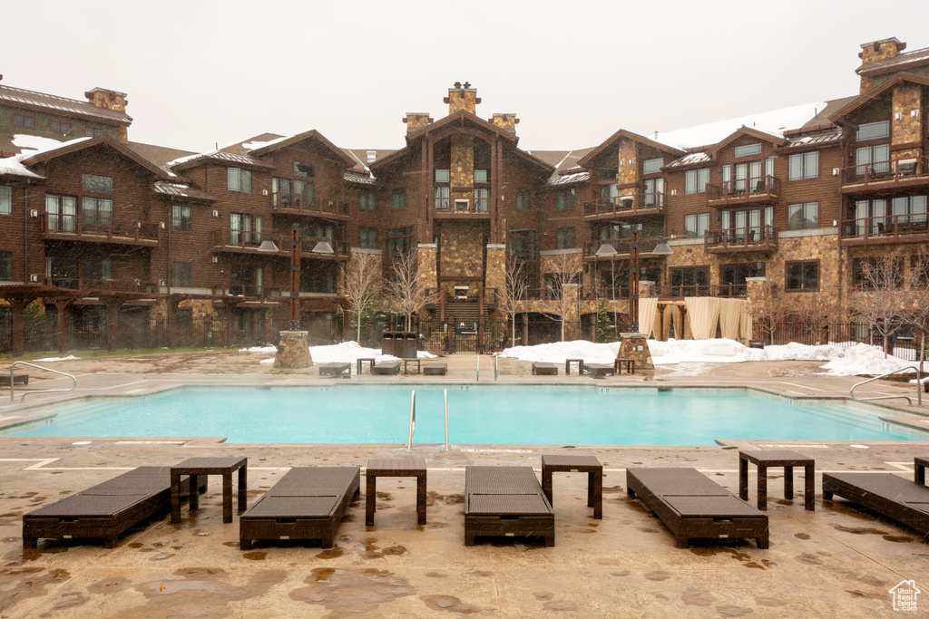 View of community pool