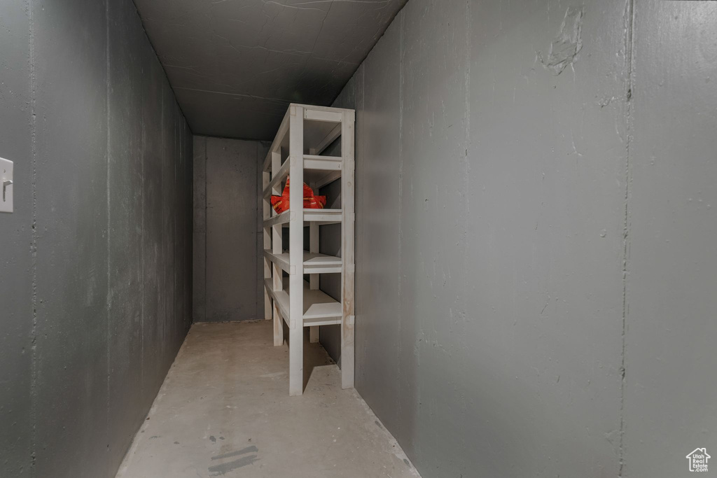 View of storage area