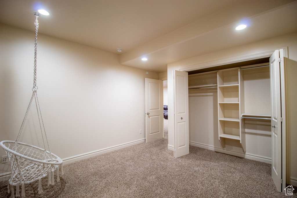 View of closet