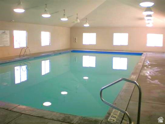 View of indoor community pool
