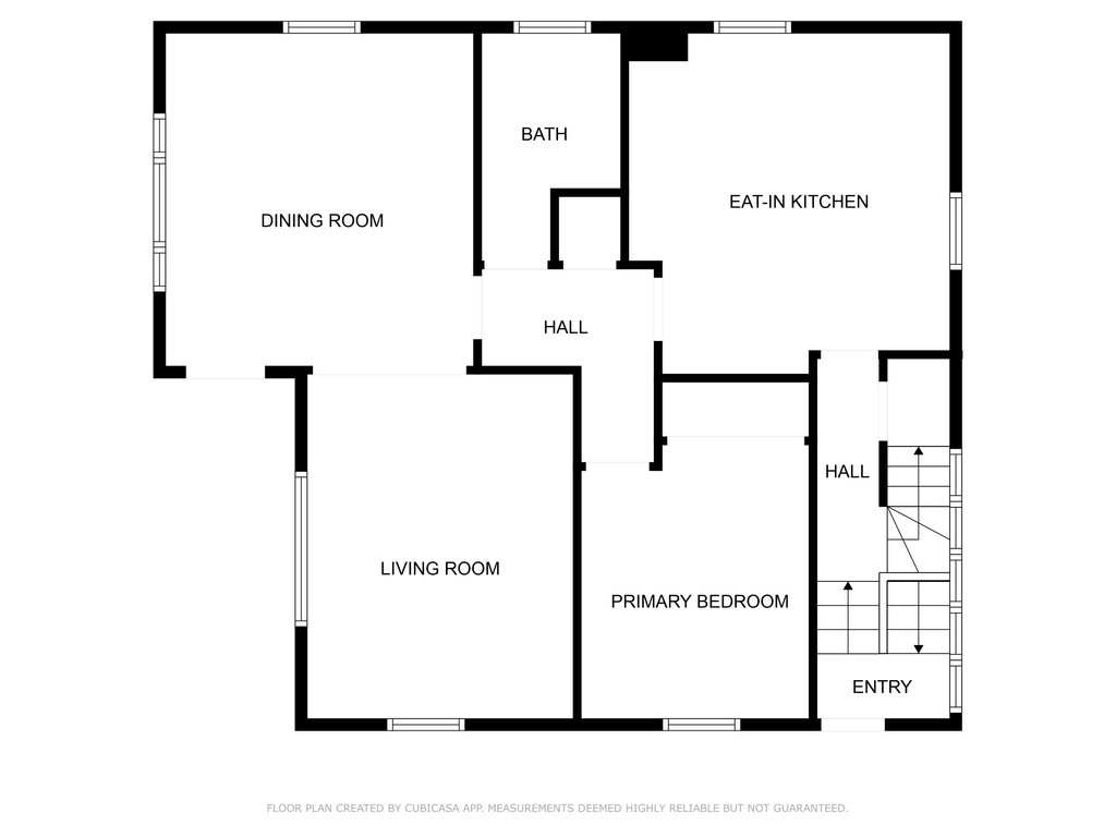 View of floor plan / room layout