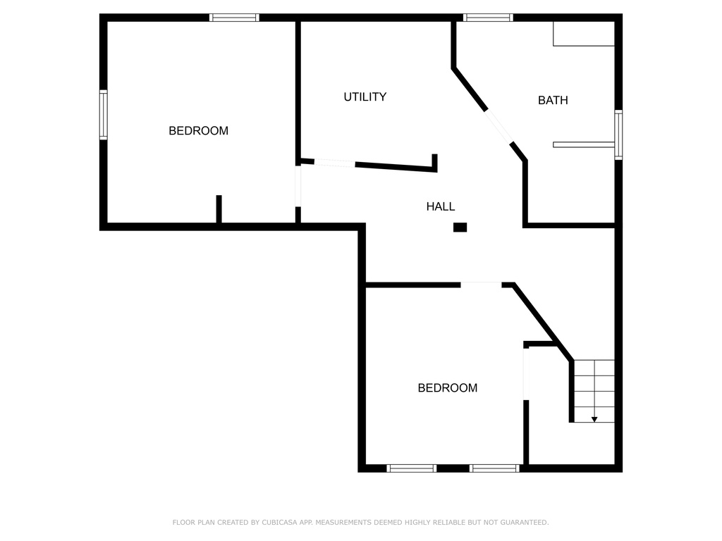 View of room layout