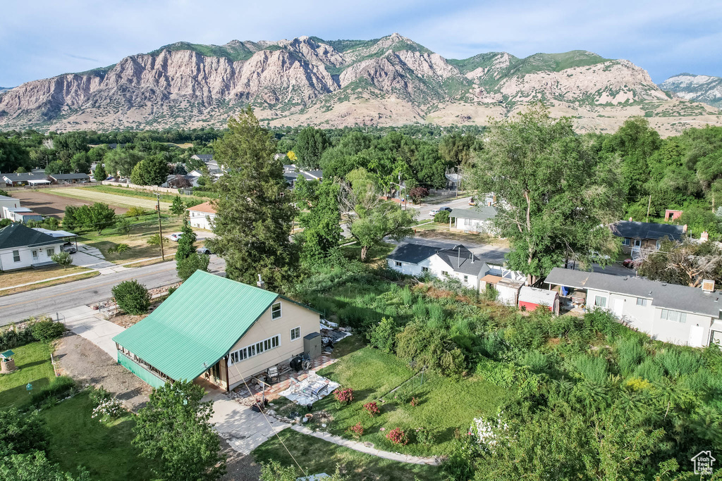 View of mountain background