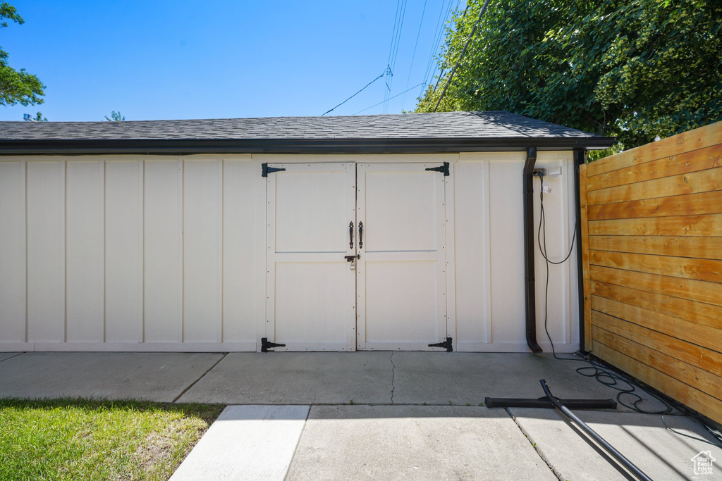 View of shed