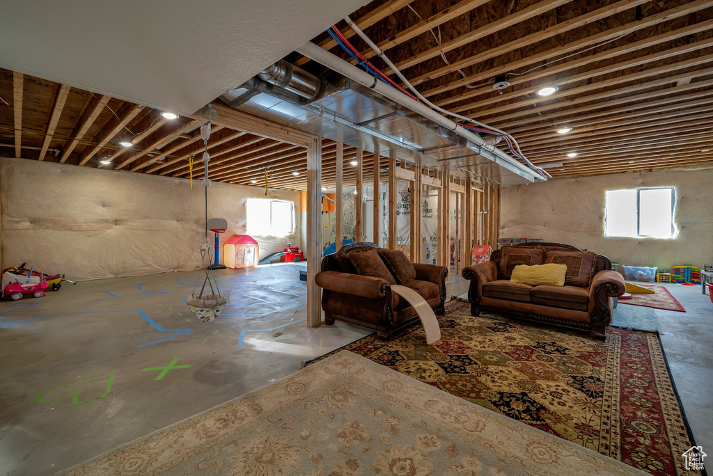 View of basement