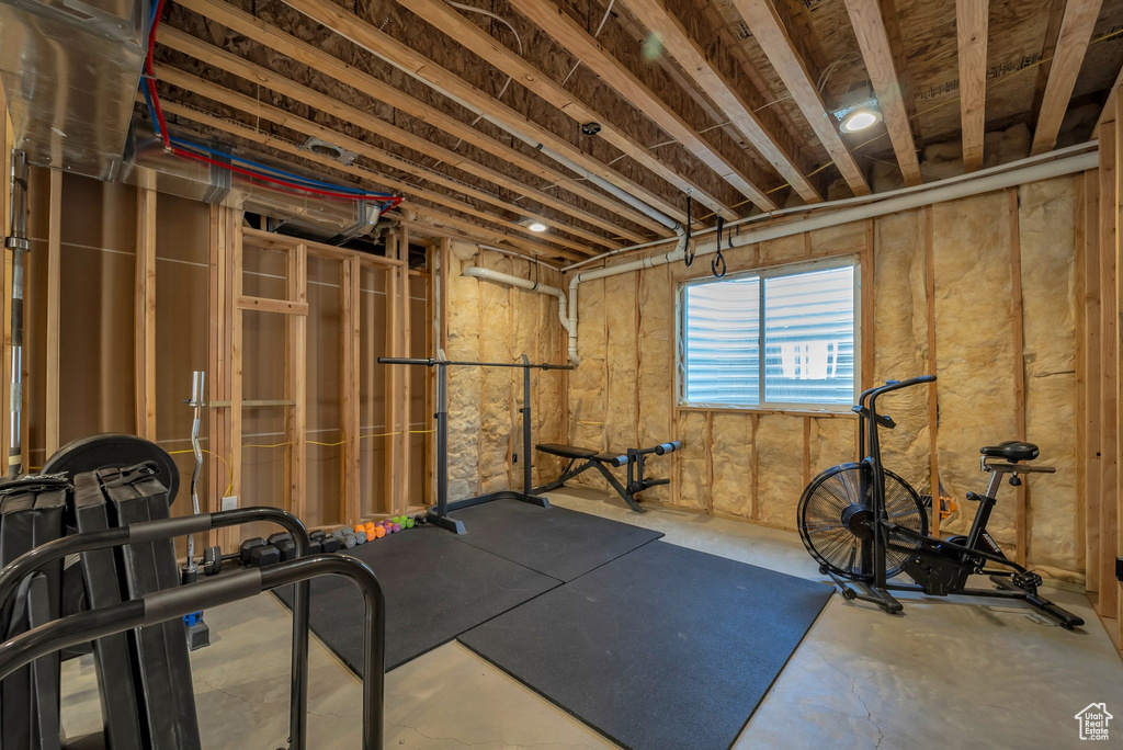 View of exercise area